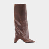 Bottes Bridge - Coperni - Cuir - Marron