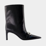 Bottines Heeled Belt - Coperni - Cuir - Noir