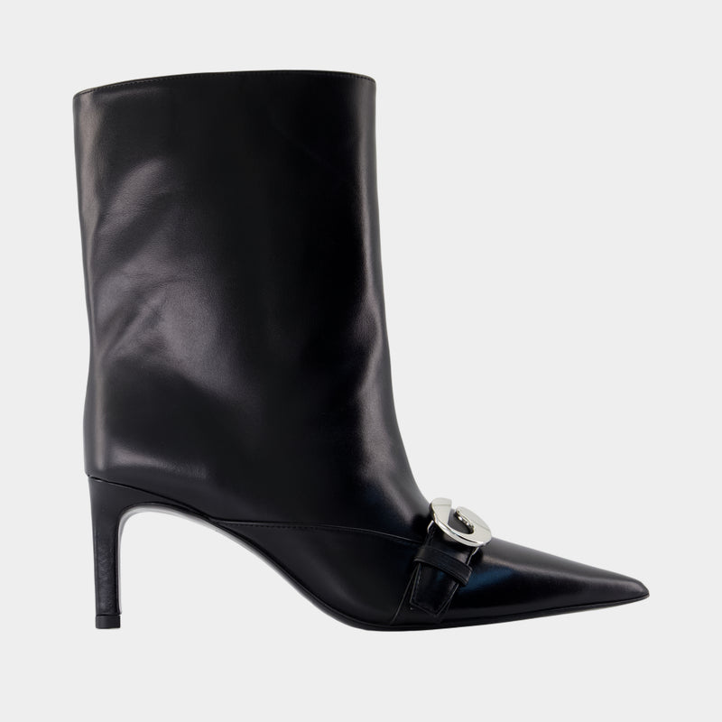 Bottines Heeled Belt - Coperni - Cuir - Noir
