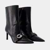 Bottines Heeled Belt - Coperni - Cuir - Noir