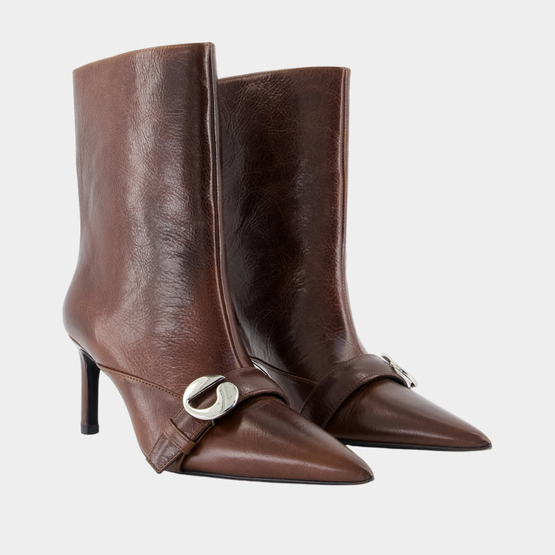 Bottines Belt - Coperni - Cuir - Marron