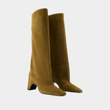 Bottes Bridge - Coperni - Cuir - Kaki