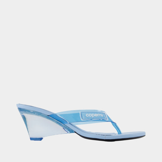Sandales Lift - Coperni - Synthétique - Bleu