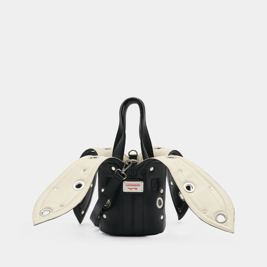Sac À Main Banana - Charles Jeffrey Loverboy - Cuir - Noir