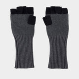 Gants Animal - Charles Jeffrey Loverboy - Coton - Gris