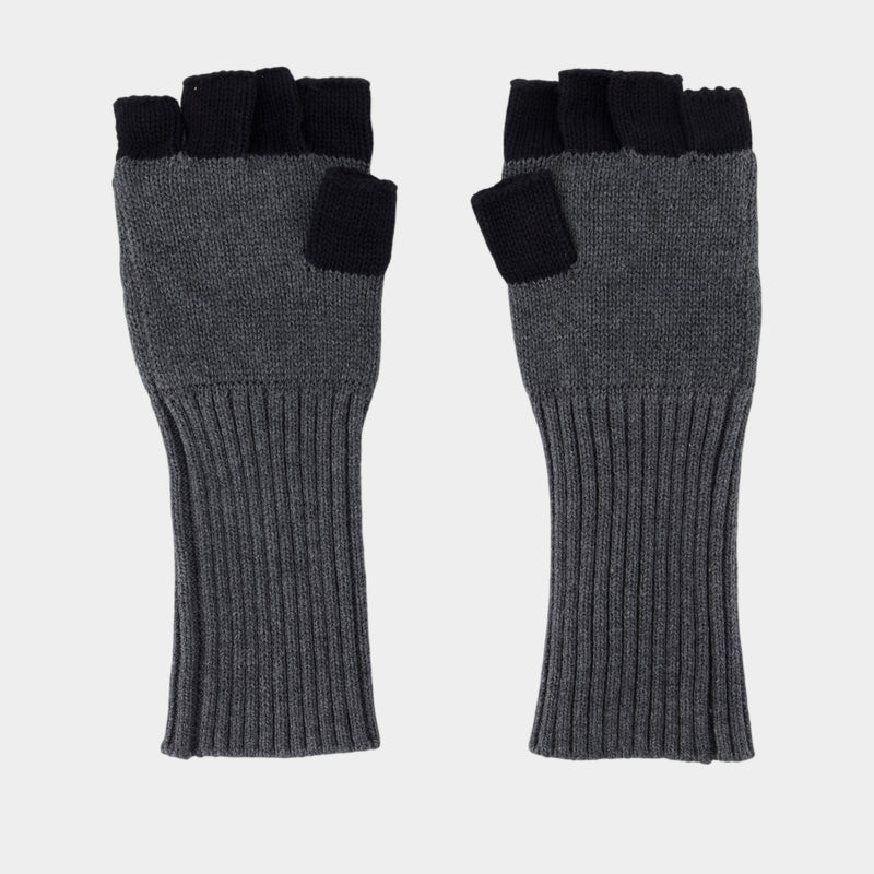 Gants Animal - Charles Jeffrey Loverboy - Coton - Gris