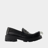 Moccasins Moggies With Claws - Charles Jeffrey Loverboy - Cuir - Noir