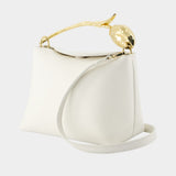 Sac À Main Mini Bloom - ERDEM - Cuir - Blanc