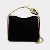 Sac À Main Mini Bloom - ERDEM - Cuir - Noir