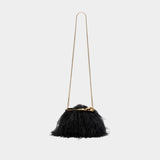 Sac À Main Mini Bloom - ERDEM - Cuir - Noir