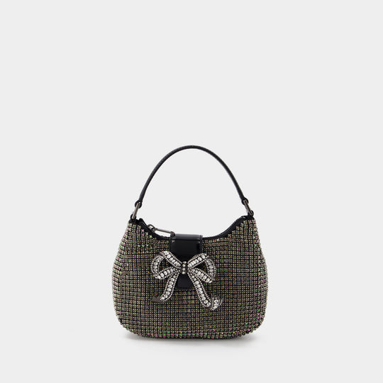 Sac Porté Épaule Rhinestone Crescent - SELF PORTRAIT - Synthétique - Multi