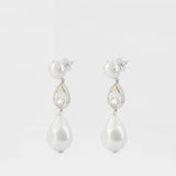 Boucles D'oreilles Pearl Crystal - SELF PORTRAIT - Others - Blanc