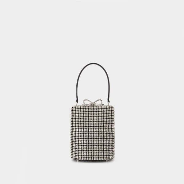 Sac À Main Crystal Fishnet - SELF PORTRAIT - Synthétique - Argenté