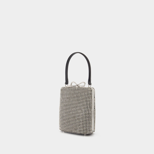 Sac À Main Crystal Fishnet - SELF PORTRAIT - Synthétique - Argenté