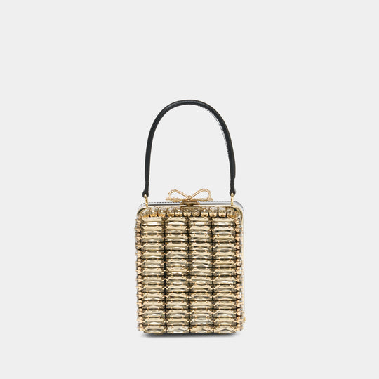 Sac À Main Micro - SELF PORTRAIT - Métal - Doré