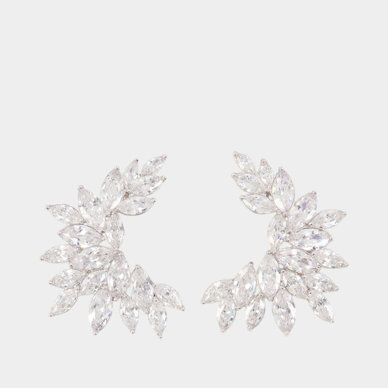 Boucles D'oreilles Cuff - SELF PORTRAIT - Métal - Argenté