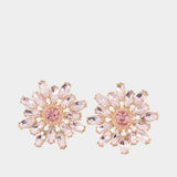 Boucles D'oreilles Flower - SELF PORTRAIT - Métal - Rose