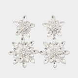 Boucles D'oreilles Tiered - SELF PORTRAIT - Métal - Argenté