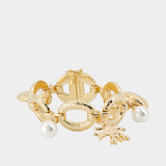 Bracelet Coral Charm - SELF PORTRAIT - Métal - Doré