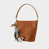Sac À Main Bucket- SELF PORTRAIT - Cuir - Marron