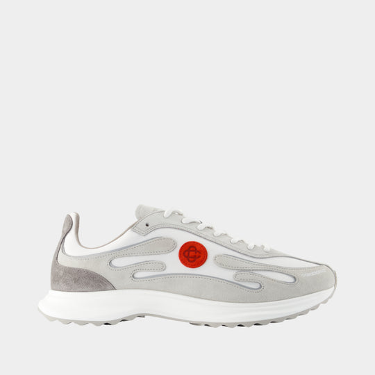 Sneakers Stade - Casablanca - Cuir - Blanc