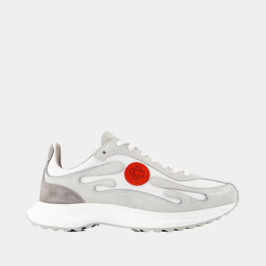 Sneakers Stade - Casablanca - Cuir - Gris