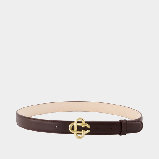 Ceinture Small - Casablanca - Cuir - Marron