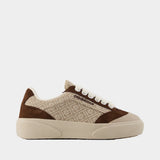 Sneakers Del Mar - Casablanca - Cuir - Marron