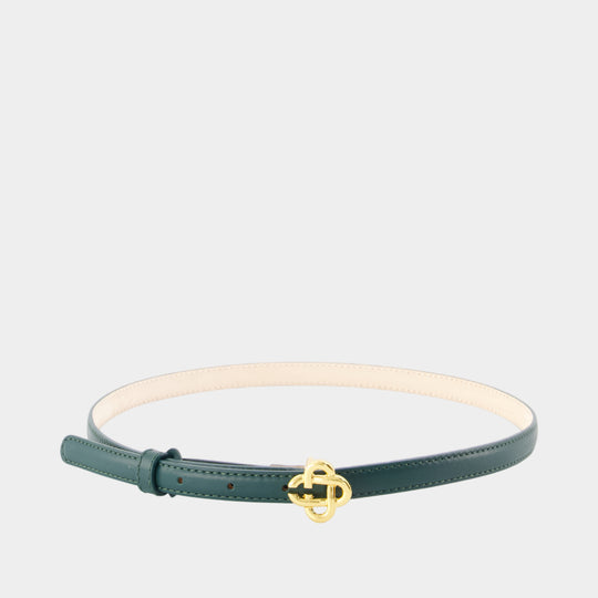 Ceinture Micro - Casablanca - Cuir - Vert