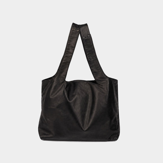 Sac À Main Rev Dot - YOHJI YAMAMOTO - Cuir - Noir