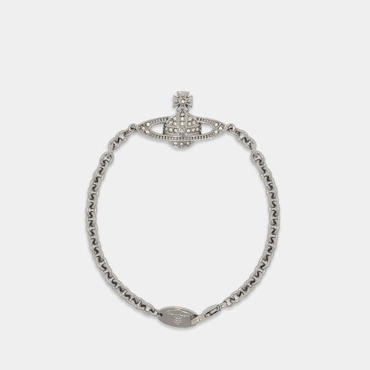 Collier Mini Chain - Vivienne Westwood - Métal - Noir