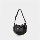 Sac À Bandoulière Moon Pocket - Isabel Marant - Cuir - Noir
