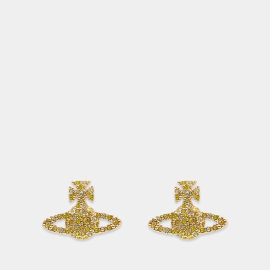 Boucles D'oreilles Grace Stud - Vivienne Westwood - Métal - Doré