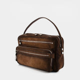 Sac Porté Épaule Camero Camera - Acne Studios - Cuir - Marron