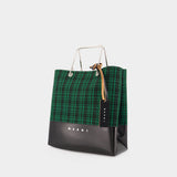 Cabas Small - Marni - Laine - Vert