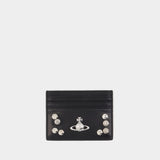 Porte-Carte - Vivienne Westwood - Cuir - Noir