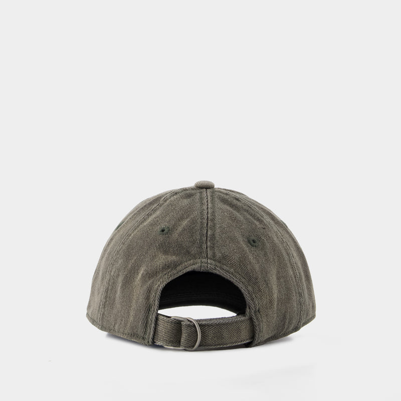 Casquette - Acne Studios - Coton - Gris