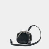 Sac Porté Épaule Camero Clip - Acne Studios - Cuir - Noir