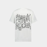 T-Shirt Manche Courte Avec Ruban - Simone Rocha - Coton - Blanc