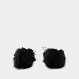 Ballerines Criss Cross - Simone Rocha - Cuir - Noir