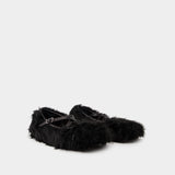 Ballerines Criss Cross - Simone Rocha - Cuir - Noir