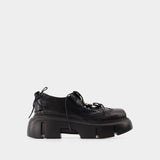 Sneakers Ghillie Brogue - Simone Rocha - Cuir - Noir