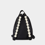 Sac À Dos Bow Front - Simone Rocha - Nylon - Noir