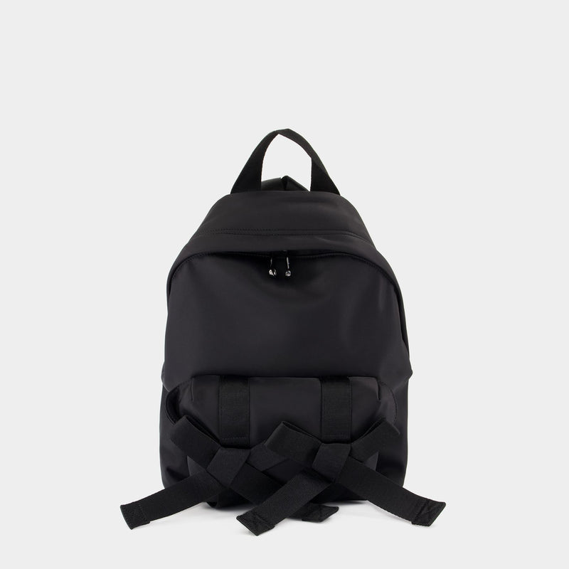 Sac À Dos Bow Front - Simone Rocha - Nylon - Noir