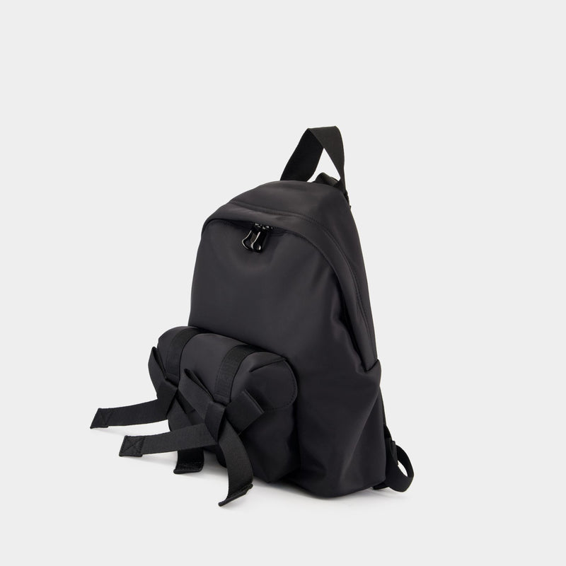 Sac À Dos Bow Front - Simone Rocha - Nylon - Noir