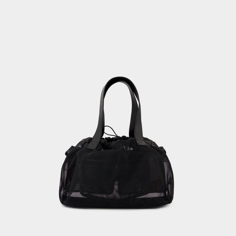 Cabas Mini Sheer Stuffed - Simone Rocha - Polyester - Noir