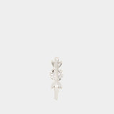 Barrettes Mini Daisy Floret - Simone Rocha - Laiton - Blanc