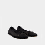 Ballerines Tutu Frill - Simone Rocha - Maille - Noir