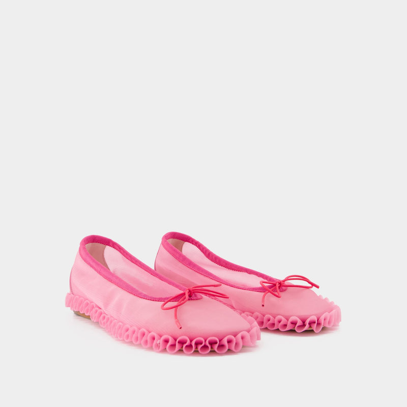 Ballerines Tutu Frill - Simone Rocha - Maille - Rose