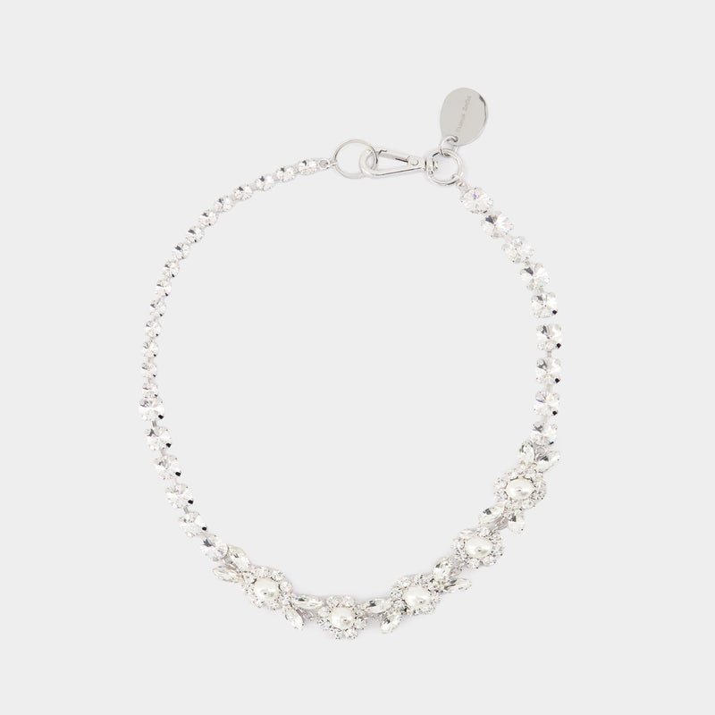 Collier Daisy Floret - Simone Rocha - Cristal - Blanc